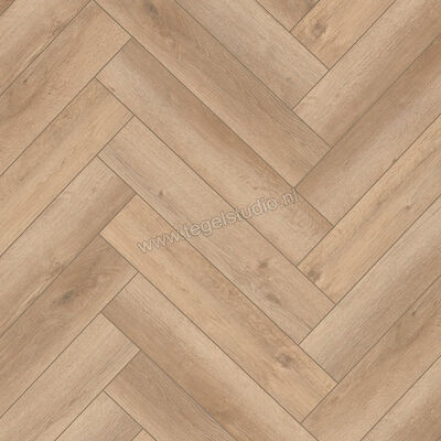  Parquetvinyl Yukon Herringbone PVC Synchrone houtstructuur Rigid Click Visgraat 61,5x12,3cm HB 2631 IB | 460462