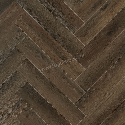  Parquetvinyl Yukon Herringbone PVC Synchrone houtstructuur Rigid Click Visgraat 61,5x12,3cm HB 2621 IB | 460477