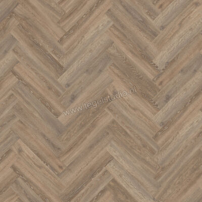  Mflor Authentic Parva Oak XL PVC Hout structuur Dryback Walvisgraat 75x15.3cm MF46413 | 460828