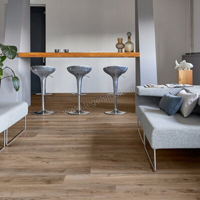  Mflor Bramber Chestnut PVC Hout structuur Dryback Plank 150x23cm MF81601 | 460903