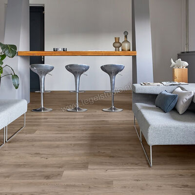  Mflor Bramber Chestnut PVC Hout structuur Dryback Plank 150x23cm MF81611 | 460921