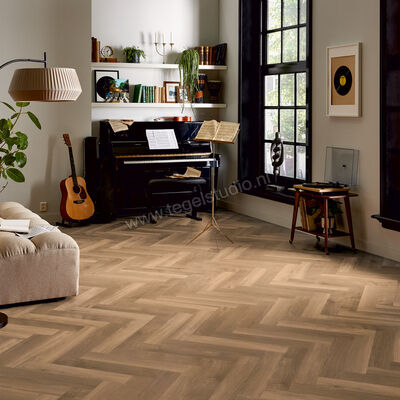  Mflor Parva Broad Leaf PVC Hout structuur Dryback Visgraat 61x11.4cm MF40815 | 461155