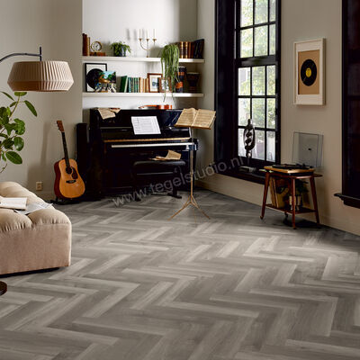  Mflor Parva Broad Leaf PVC Hout structuur Dryback Visgraat 61x11.4cm MF40828 | 461182