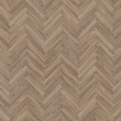  Mflor Parva Oak PVC Hout structuur Dryback Visgraat 61x11.4cm MF41213 | 461191