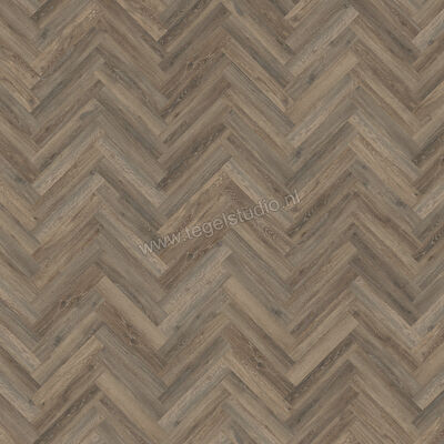  Mflor Parva Oak PVC Hout structuur Dryback Visgraat 61x11.4cm MF41217 | 461227