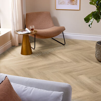  Mflor Parva River Oak XL PVC Hout structuur Dryback Walvisgraat 75x15.3cm MF41914 | 461374