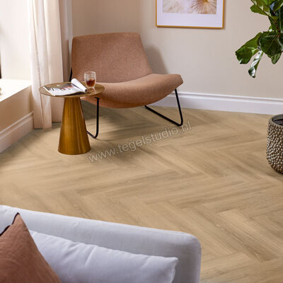  Mflor Parva River Oak XL PVC Hout structuur Dryback Walvisgraat 75x15.3cm MF41919 | 461383