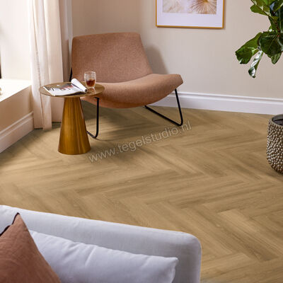  Mflor Parva River Oak XL PVC Hout structuur Dryback Walvisgraat 75x15.3cm MF41922 | 461392