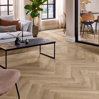  Mflor Parva River Oak XL PVC Hout structuur Dryback Walvisgraat 75x15.3cm MF41925 | 461413