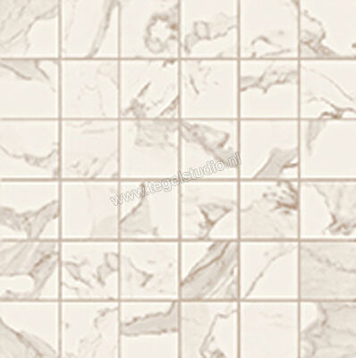  Vallelunga Calacatta Vintage Calacatta Vintage 30x30 cm Mozaiek Mat Gestructureerd Satin CVG204020S | 462295