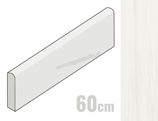  Vallelunga Dolomiti Dolomiti 8x60 cm Plint Gestructureerd CV60007791S | 462415