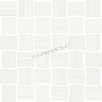  Vallelunga Dolomiti Dolomiti 30x30 cm Mozaiek Intreccio Glanzend Gestructureerd Lusso CV6000776S | 462439