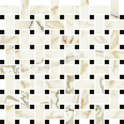  Vallelunga Luce Oro 30x30 cm Decor Basket Mat Gestructureerd Satin CV6001263S | 462682