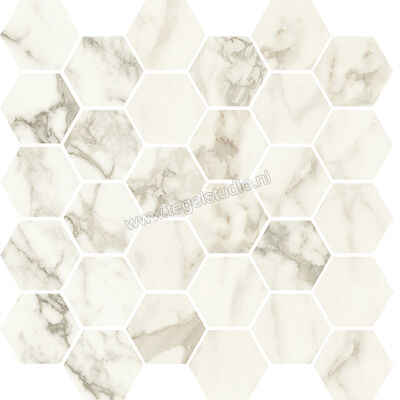  Vallelunga Luce Grey 33x33 cm Decor Hexagon T30 Gestructureerd Mix CV6001268S | 462694