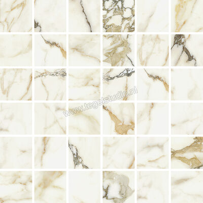  Vallelunga Luce Oro 30x30 cm Mozaiek Mat Gestructureerd Satin CV6001276S | 462715