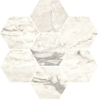  Vallelunga Nova Nova 30x28 cm Decor Hexagon T7 Glanzend Gestructureerd Lusso CV6001170S | 462904