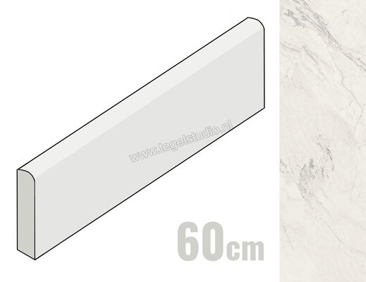  Vallelunga Nova Nova 8x60 cm Plint Mat Gestructureerd Satin CV6001175S | 462913