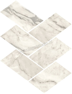  Vallelunga Nova Nova 31x39 cm Decor Chevron T6 Glanzend Gestructureerd Lusso CV60011721S | 462937