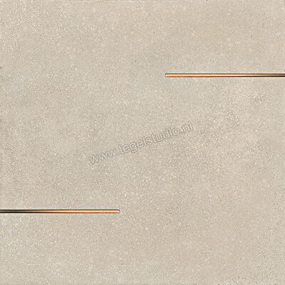  Vallelunga Terrae Sabbia 60x60 cm Decor Bacchette Rame Mat Gestructureerd Naturale 02VTED620BRS | 462970