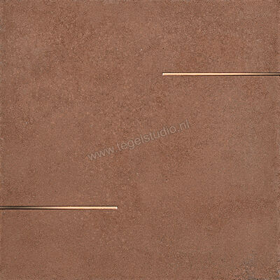  Vallelunga Terrae Cotto 60x60 cm Decor Bacchette Rame Mat Gestructureerd Naturale 02VTED660BRS | 462988