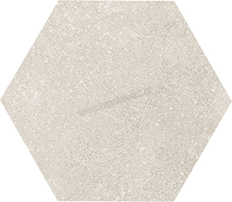  Vallelunga Terrae Gesso 19x22 cm Decor Hexagon Mat Gestructureerd Naturale 02VTEE10S | 463003