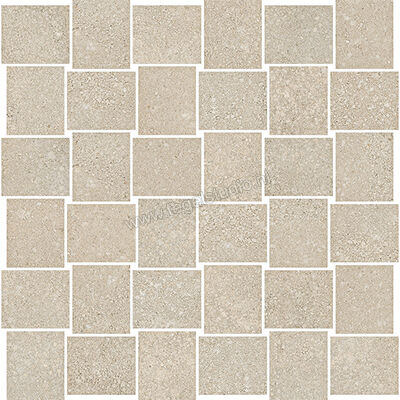  Vallelunga Terrae Sabbia 30x30 cm Decor Intreccio Mat Gestructureerd Naturale 02VTEMI20S | 463021