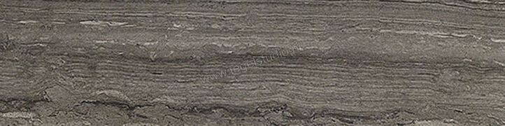  Coem Ceramiche Flow Dark Grey 20x120 cm Vloertegel / Wandtegel Mat Gestructureerd Naturale SK217R | 465208