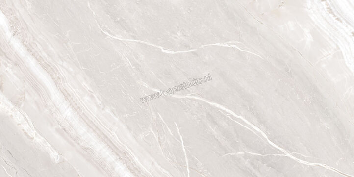  Ascot Ceramiche Galaxy Pearl 30x60 cm Vloertegel / Wandtegel Glanzend Gestructureerd 3D Honed A2GAL00310TS | 467236