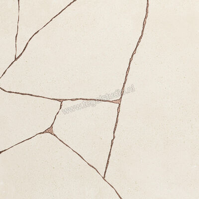  Fioranese Kintsugi Moonlight 60.4x60.4 cm Vloertegel / Wandtegel Hibi Mat Vlak Naturale KTH601R | 468046