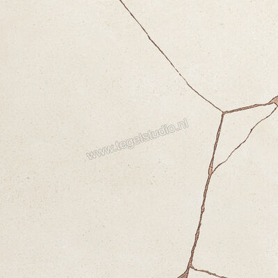  Fioranese Kintsugi Moonlight 60.4x60.4 cm Vloertegel / Wandtegel Hibi Mat Vlak Naturale KTH601R | 468052
