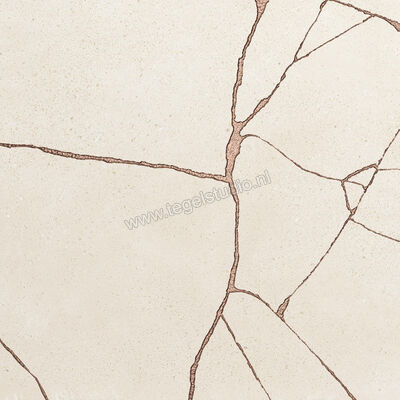  Fioranese Kintsugi Moonlight 60.4x60.4 cm Vloertegel / Wandtegel Hibi Mat Vlak Naturale KTH601R | 468055
