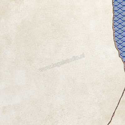  Fioranese Kintsugi Moonlight 60.4x60.4 cm Vloertegel / Wandtegel Japan Hibi Mat Vlak Naturale KTJ601R | 468112