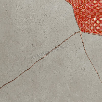  Fioranese Kintsugi Fog 60.4x60.4 cm Vloertegel / Wandtegel Japan Hibi Mat Vlak Naturale KTJ603R | 468127