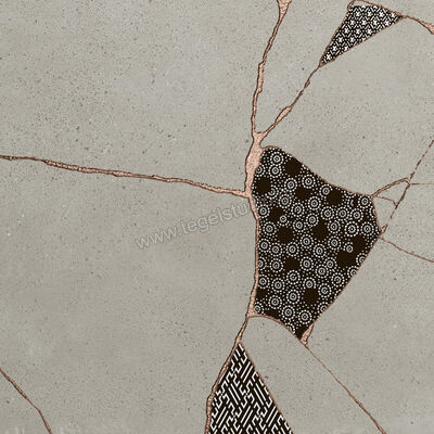  Fioranese Kintsugi Fog 60.4x60.4 cm Vloertegel / Wandtegel Japan Hibi Mat Vlak Naturale KTJ603R | 468133