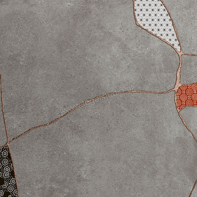  Fioranese Kintsugi Storm 60.4x60.4 cm Vloertegel / Wandtegel Japan Hibi Mat Vlak Naturale KTJ607R | 468142