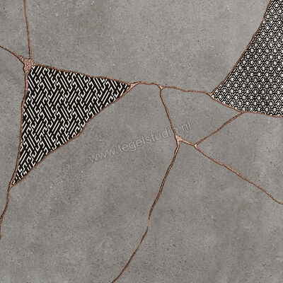  Fioranese Kintsugi Storm 60.4x60.4 cm Vloertegel / Wandtegel Japan Hibi Mat Vlak Naturale KTJ607R | 468145