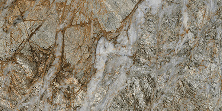  Fioranese The Blend Grey Blue Stone 75x149.7 cm Vloertegel / Wandtegel Matt Vlak Levigato GCS716L | 468601