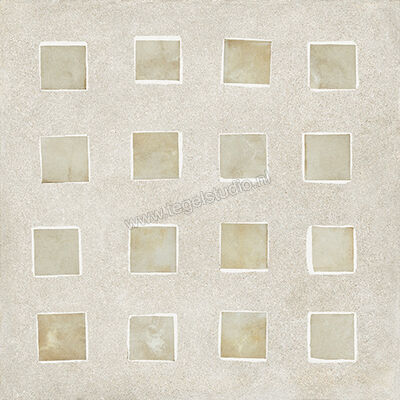  Fioranese The Blend Glass Ivory 90.6x90.6 cm Vloertegel / Wandtegel Matt Vlak Levigato GCD901L | 468643