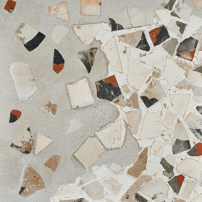  Fioranese I Cocci Cenere 90x90 cm Vloertegel / Wandtegel Spaccato Mat Gestructureerd Naturale IC903DR | 468770