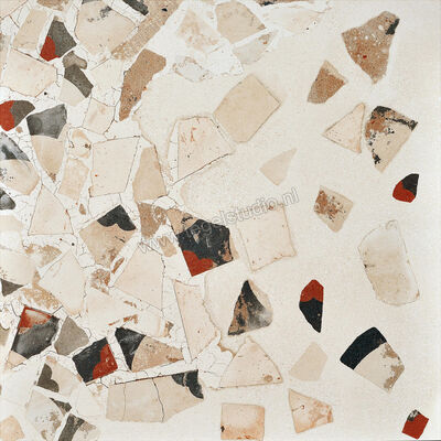  Fioranese I Cocci Calce 90x90 cm Vloertegel / Wandtegel Spaccato Matt Gestructureerd Naturale IC901DR | 468773