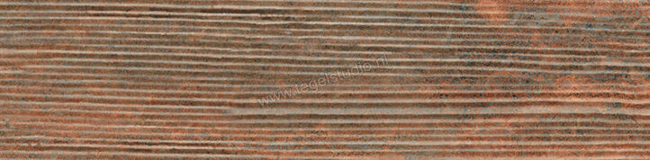  Sant Agostino Dripart Copper 7.3x29.6 cm Wandtegel Mat Gestructureerd Naturale CSADRCO730 | 470039