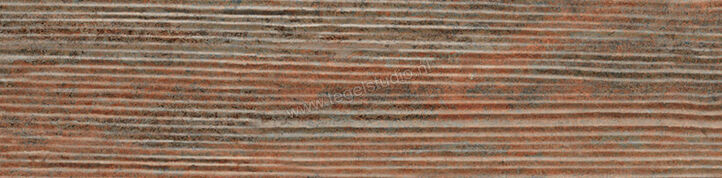  Sant Agostino Dripart Copper 7.3x29.6 cm Wandtegel Mat Gestructureerd Naturale CSADRCO730 | 470042