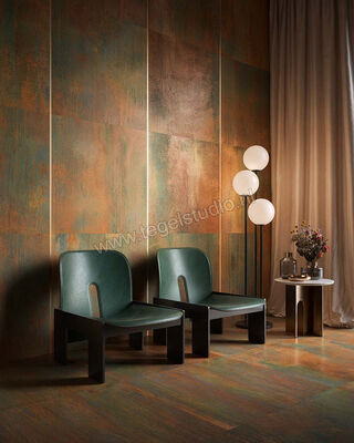  Sant Agostino Dripart Copper 30x60 cm Vloertegel / Wandtegel Mat Gestructureerd Naturale CSADRCO360 | 470126