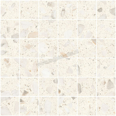  Sant Agostino Glow Ivory 30x30 cm Mozaiek Mat Vlak CSAMGLIS30 | 473096