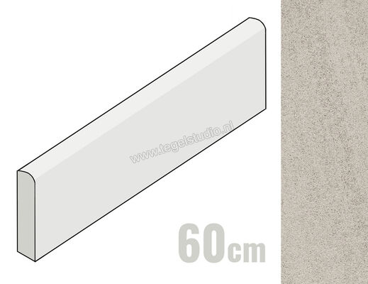  Sant Agostino Windstone Pearl 7.3x60 cm Plint Mat Vlak CSABWIPE60 | 476645
