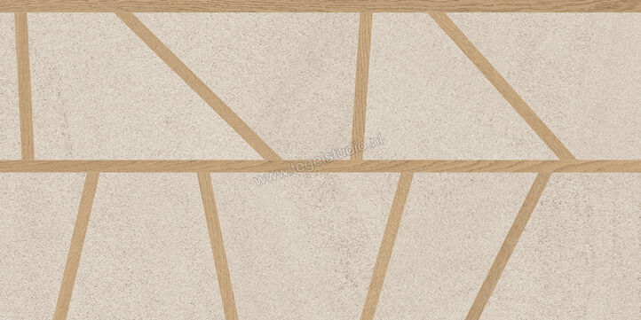  Sant Agostino Windstone Pearl 60x120 cm Decor Mat Vlak CSAWDP6012 | 476696