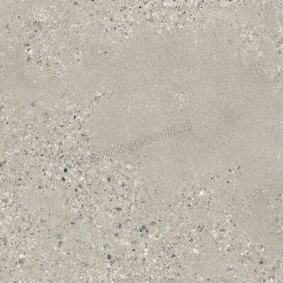  Sant Agostino Gravel Large Grey 90x90 cm Vloertegel / Wandtegel Mat Gestructureerd Naturale CSAGLAGR90 | 478139