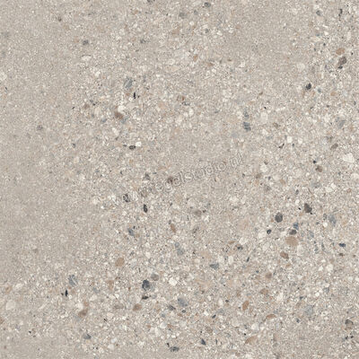  Sant Agostino Gravel Large Grey 60x60 cm Vloertegel / Wandtegel Mat Gestructureerd Naturale CSAGLG6060 | 478265