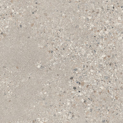  Sant Agostino Gravel Large Grey 60x60 cm Vloertegel / Wandtegel Mat Gestructureerd Naturale CSAGLG6060 | 478277