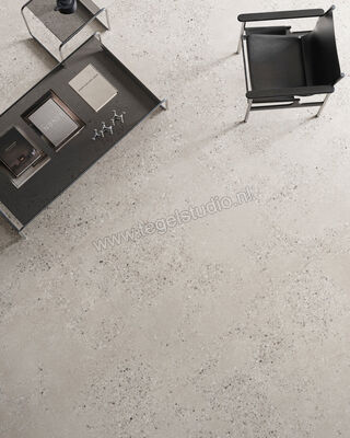  Sant Agostino Gravel Large Pearl 60x60 cm Vloertegel / Wandtegel Mat Gestructureerd Naturale CSAGLP6060 | 478391